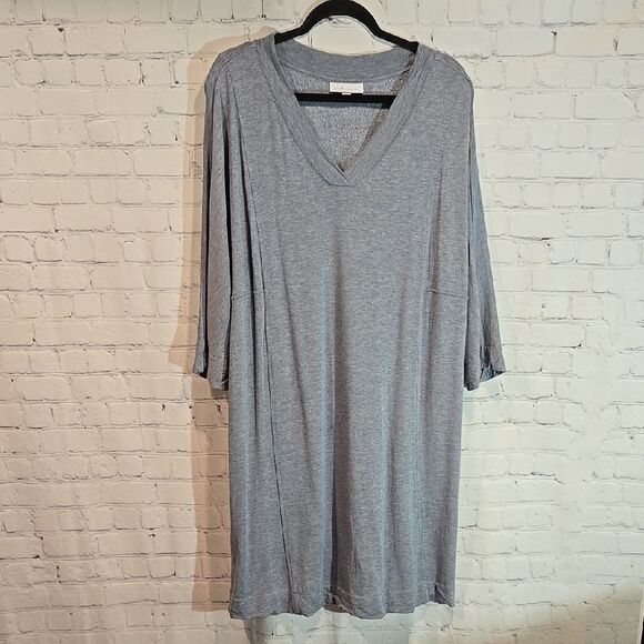 J.jill Tranquility Fleece Top In Blue Size XL - Picture 1 of 9